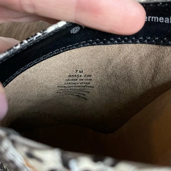 Blondo Norwich snakeskin heeled clogs - Picture 10 of 12